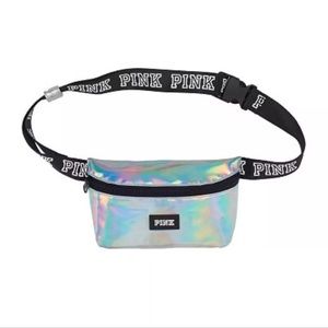 VS Pink Iridescent Fanny Pack